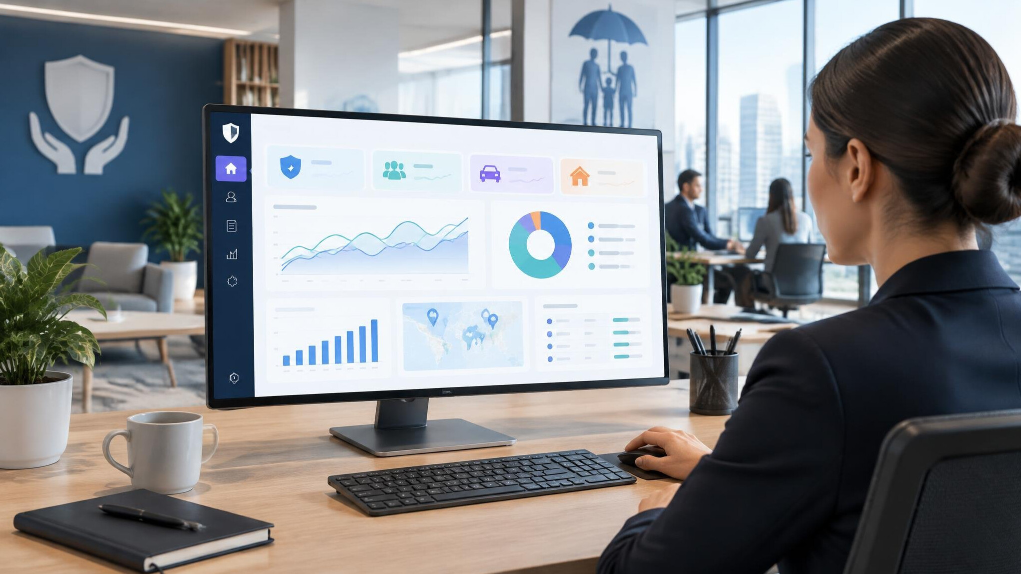 smart insurance dashboard