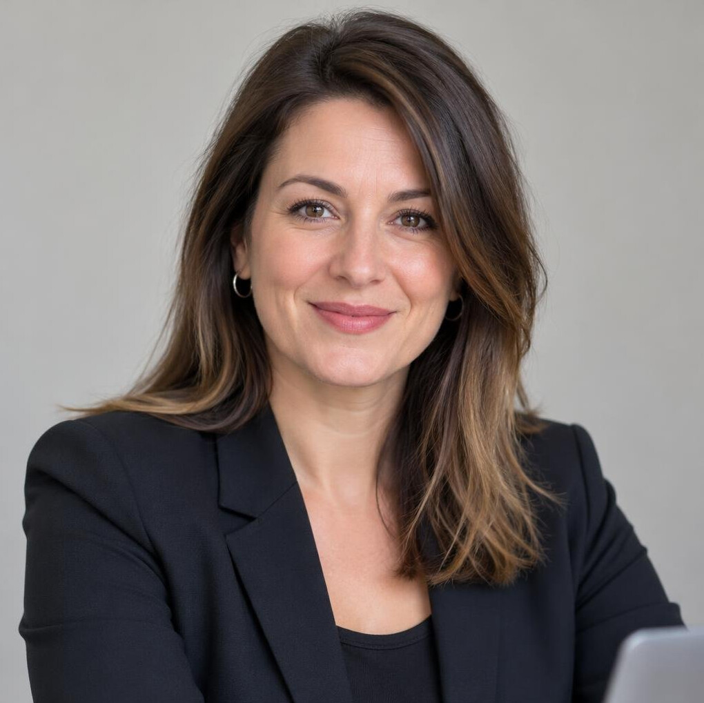 Portrait of a professional woman in a blazer